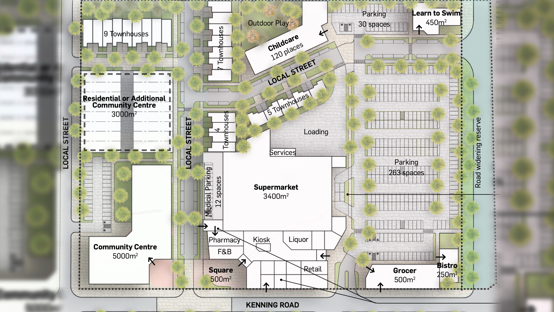 Tarneit North, Town Centre